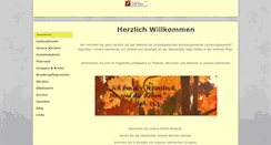 Desktop Screenshot of ev-kirche-lachen-speyerdorf.de